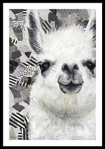 Mr. Llama - Framed Print