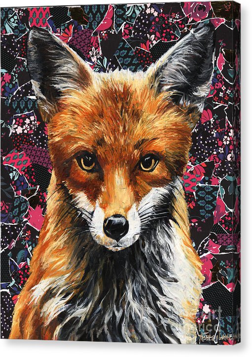 Mrs. Fox - Canvas Print