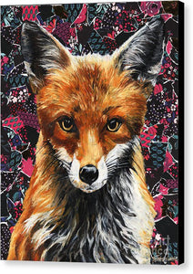 Mrs. Fox - Canvas Print