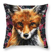 Load image into Gallery viewer, Mrs. Fox - Throw Pillow
