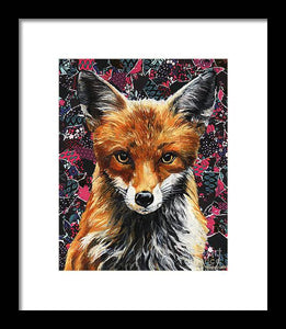 Mrs. Fox - Framed Print