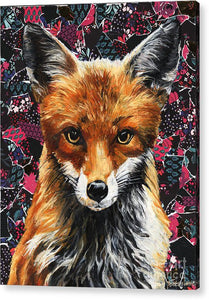 Mrs. Fox - Acrylic Print
