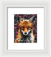 Load image into Gallery viewer, Mrs. Fox - Framed Print
