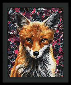 Mrs. Fox - Framed Print