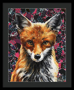 Mrs. Fox - Framed Print