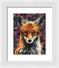 Load image into Gallery viewer, Mrs. Fox - Framed Print
