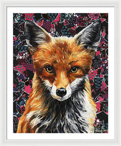 Mrs. Fox - Framed Print