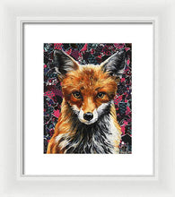 Load image into Gallery viewer, Mrs. Fox - Framed Print
