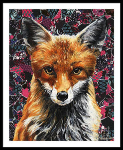 Mrs. Fox - Framed Print