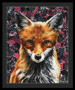 Mrs. Fox - Framed Print