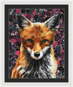 Mrs. Fox - Framed Print