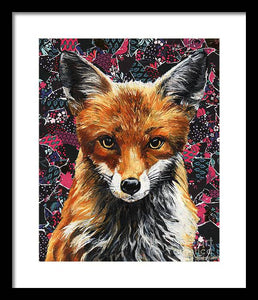 Mrs. Fox - Framed Print