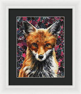 Mrs. Fox - Framed Print