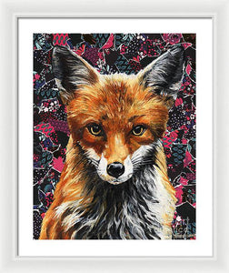 Mrs. Fox - Framed Print