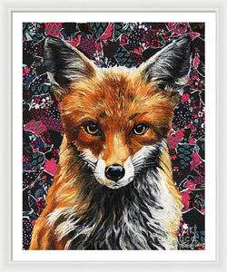 Mrs. Fox - Framed Print