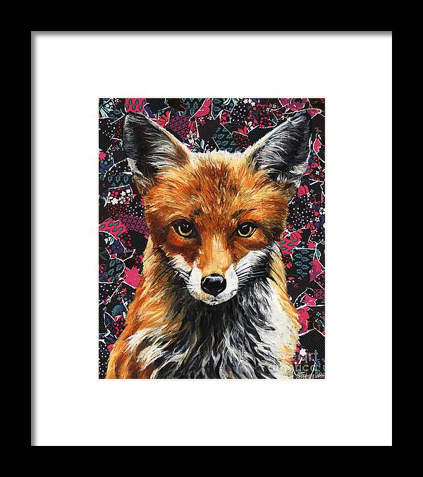 Mrs. Fox - Framed Print