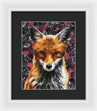 Load image into Gallery viewer, Mrs. Fox - Framed Print
