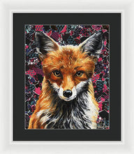 Load image into Gallery viewer, Mrs. Fox - Framed Print
