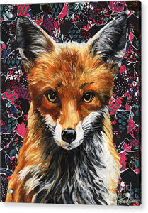 Mrs. Fox - Acrylic Print