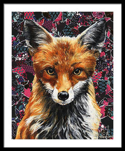 Mrs. Fox - Framed Print