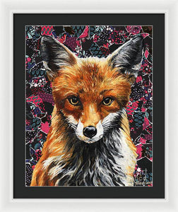 Mrs. Fox - Framed Print