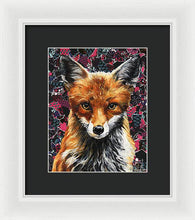 Load image into Gallery viewer, Mrs. Fox - Framed Print
