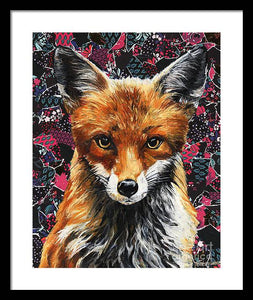 Mrs. Fox - Framed Print