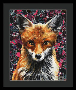 Mrs. Fox - Framed Print