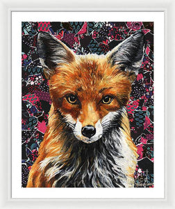 Mrs. Fox - Framed Print