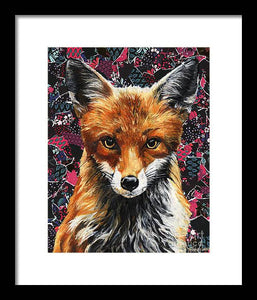 Mrs. Fox - Framed Print