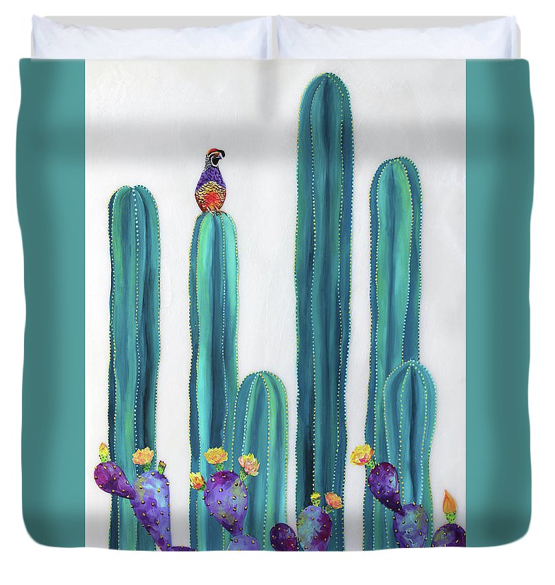 On Perch - Duvet Cover