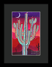 Load image into Gallery viewer, Saguaro Sunset - Framed Print
