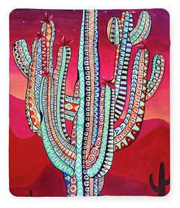 Saguaro Sunset - Blanket