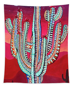Saguaro Sunset - Tapestry