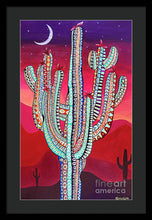 Load image into Gallery viewer, Saguaro Sunset - Framed Print
