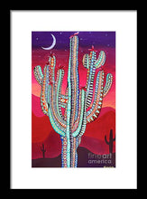 Load image into Gallery viewer, Saguaro Sunset - Framed Print
