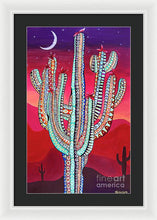 Load image into Gallery viewer, Saguaro Sunset - Framed Print
