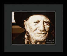 Load image into Gallery viewer, Willie nelson - Framed Print
