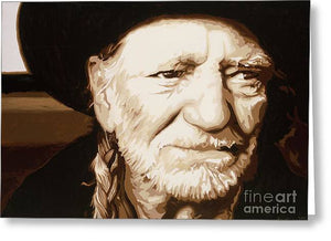 Willie nelson - Greeting Card