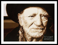 Load image into Gallery viewer, Willie nelson - Framed Print
