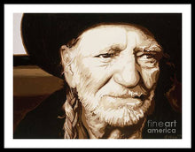 Load image into Gallery viewer, Willie nelson - Framed Print
