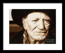 Load image into Gallery viewer, Willie nelson - Framed Print
