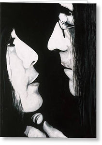Lennon and Yoko - Greeting Card