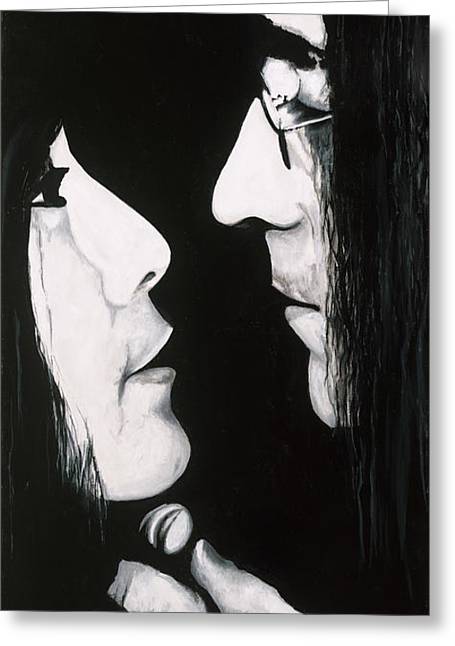 Lennon and Yoko - Greeting Card