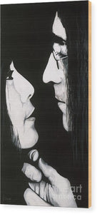 Lennon and Yoko - Wood Print