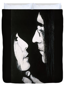 Lennon and Yoko - Duvet Cover