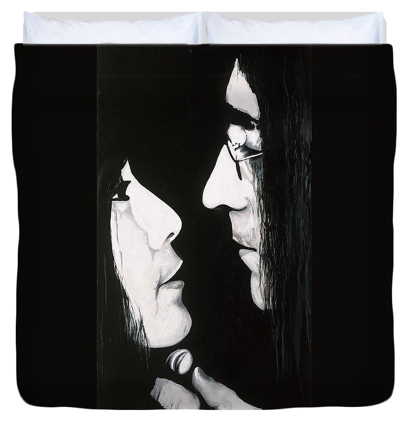 Lennon and Yoko - Duvet Cover