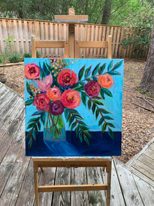 Coral and Blues