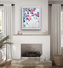 Load image into Gallery viewer, Delicately Divine - Abstract  impressionist Floral original painting
