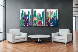Desert Scene Triptych